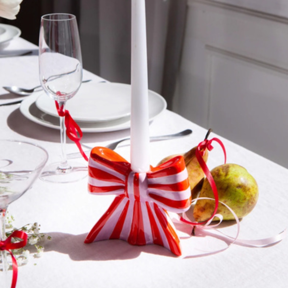DOIY Bow Candle Holder - Κηροπήγιο Φιόγκος Large