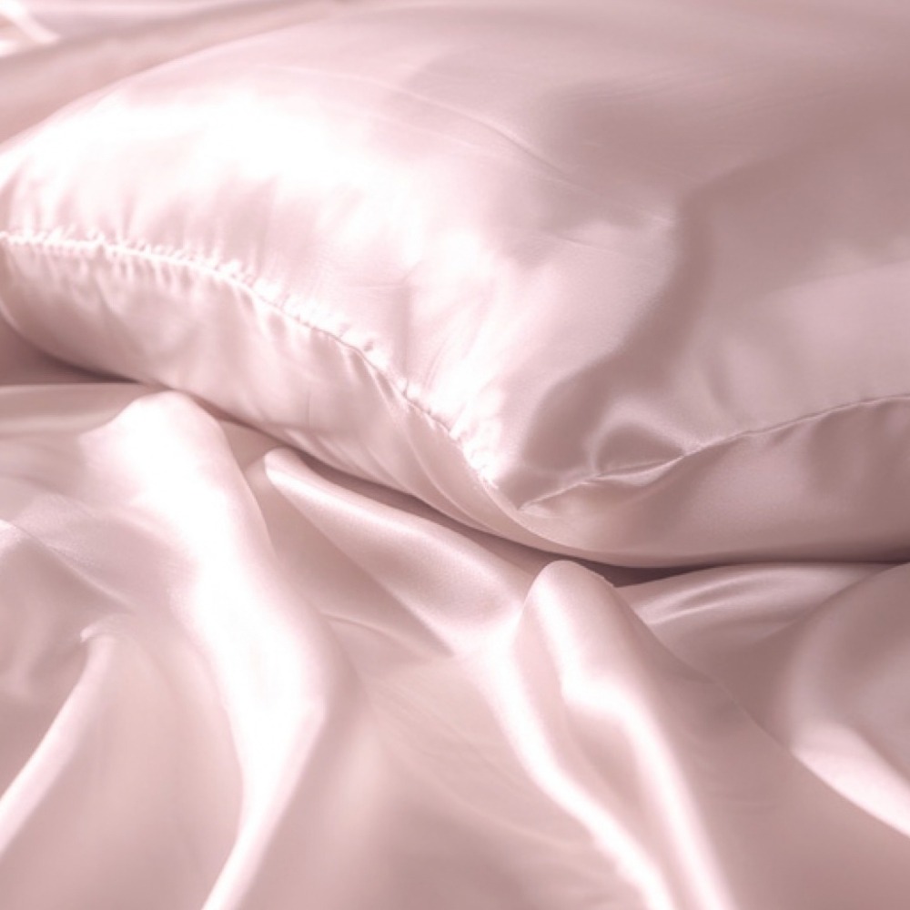 Feel and Touch Μεταξωτή Μαξιλαροθήκη Beauty Sleep Pudra