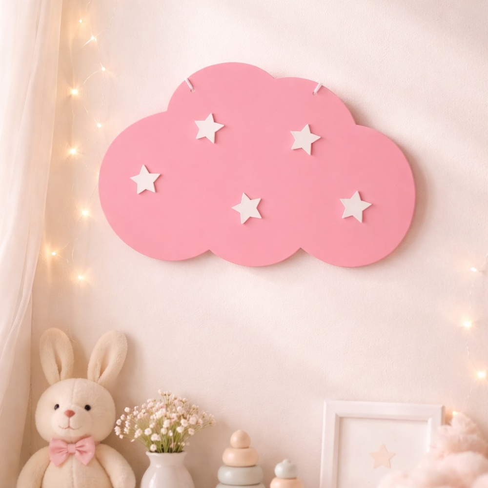 Hoopladoo Wall Art Cloud With Magnetic Stars